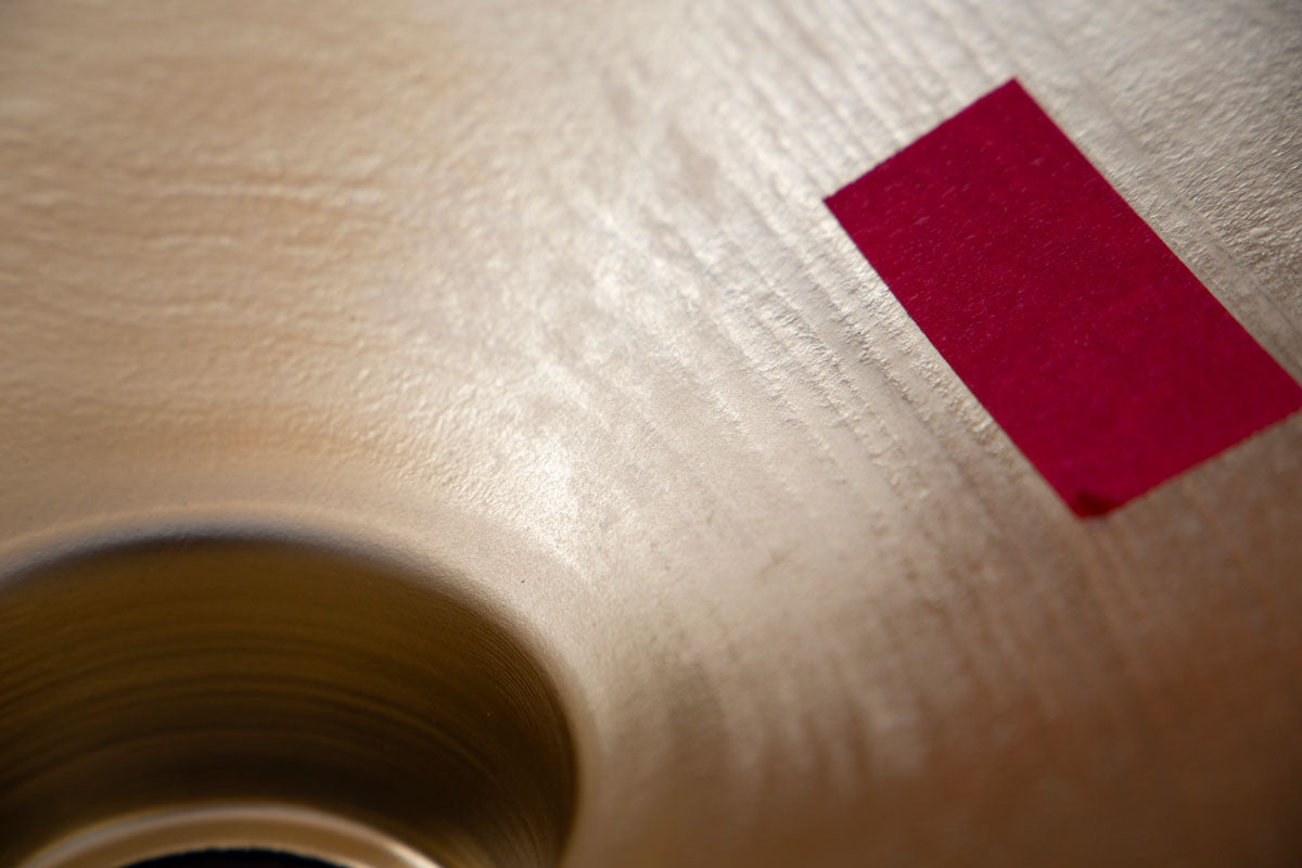 Grain Drum 14 | White + Brass - Only one available